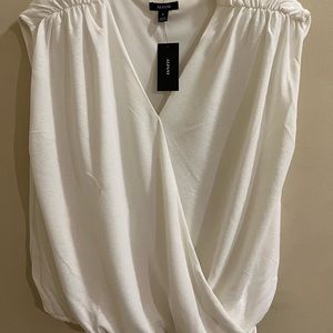 White blouse. BRAND NEW
